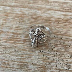 SOLD! Silver Cross Ring